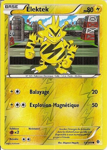 Elektek 53/149 Holo Reverse - Frontières Franchies