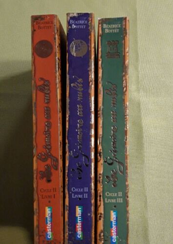 Cycle  N• 2 Lot - Grimoire Au Rubis / Tome 1- 2- 3 -Val -Enfer- Les Compagnons De La Nuit- La Sarabande Des Speetres 