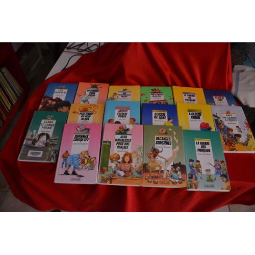 Lot De 16 Romans Jeunesses Collection Cascade À Rageot Éditeurs