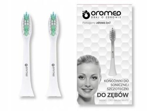Oromed Sonic Basic White 2 Pièce(s) Blanc