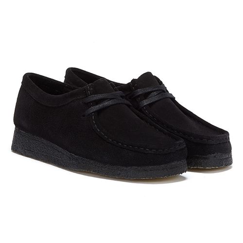 Clarks Originals Wallabee Su?De Chaussures Noir Pour Femmes - 41 - 42