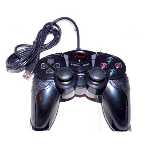 Manette Free Box Pc C1036 Game Pad Ps3 Usb Interactif Filaire Noire