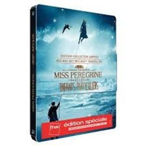 Miss Peregrine Et Les Enfants Particulier - Edition Collector Limitée Steelbook Blu-Ray 3d + Blu-Ray + Digital Hd