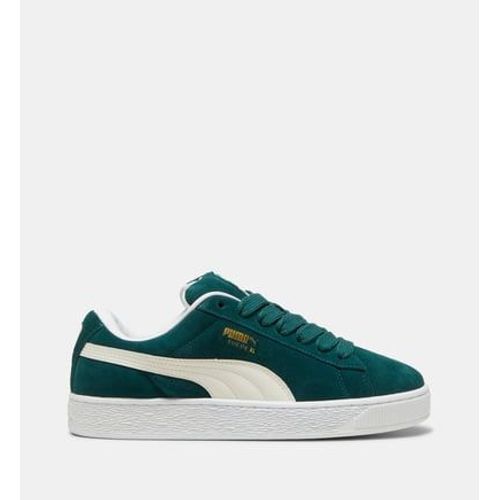 Puma Baskets Basses En Cuir Suédé Vert