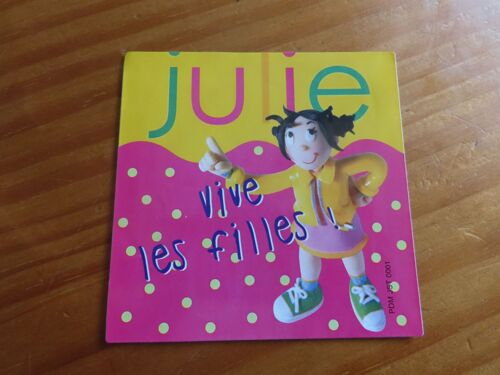 Autocollant Magazine Julie Vive Les Filles
