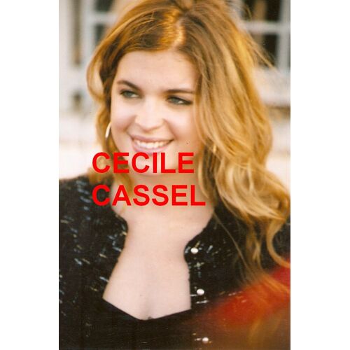 Photo 10x15cm Actrice Cinema Theatre Francaise Cecile Cassel
