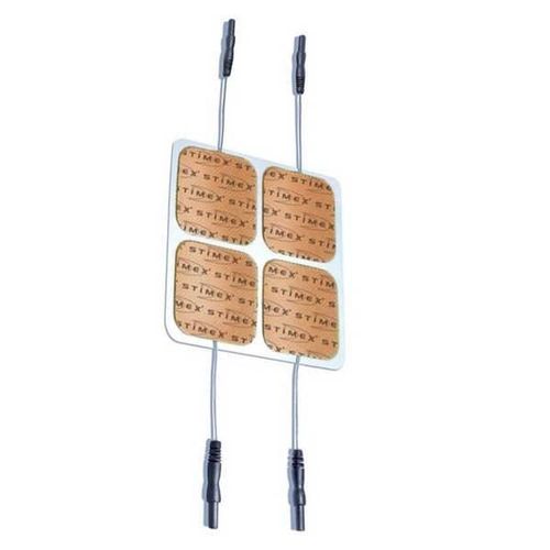 Électrodes De Neurostimulation Stimex - Carrées - 2 Paires - 50 X 50 Mm
