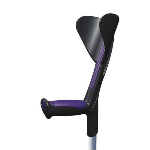 Paire De Cannes Anglaises Bi-Matière - Violet