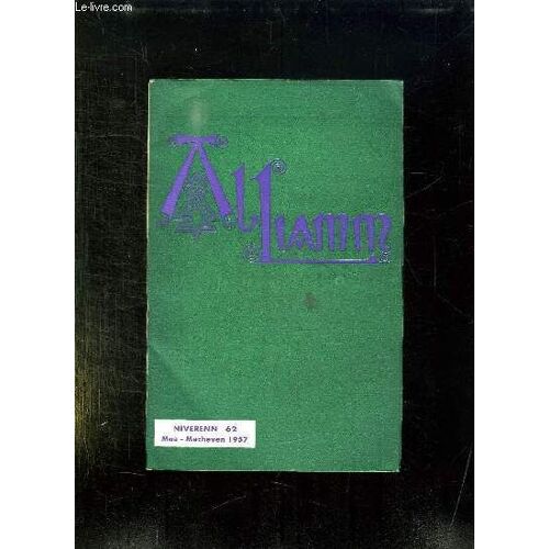 Al Liamm N° 62. Texte En Breton. Mari Madalen Gant Maodez Glanndour, Kreisteiz Gant Youenn Olier, Serr Noz Gant Youenn Olier...