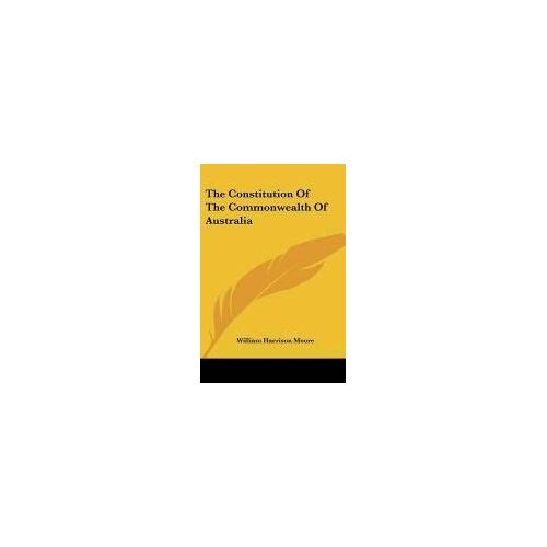 The Constitution Of The Commonwealth Of Australia