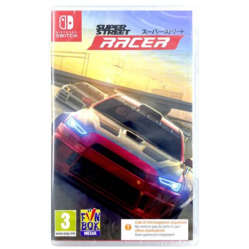 Super Street Racer Jeu Nintendo Switch Neuf Boite Avec Code Dlc Téléchargement