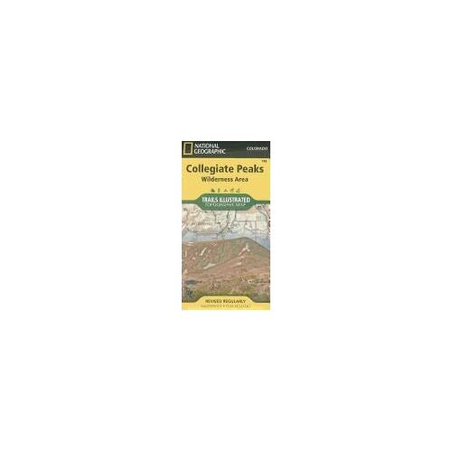 Collegiate Peaks Wilderness Area Map