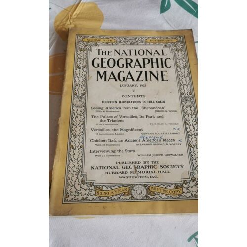 The National Geographic Magazine January 1925