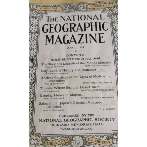 The National Geographic Magazine April 1924