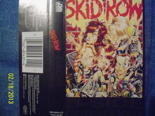 Jaquette K7 Audio Skid Row B.Side Ourselves