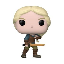 The Witcher Pop! Tv Vinyl Figurine Ciri W/Sword 9 Cm