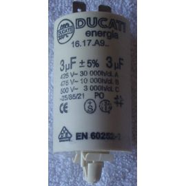 32X2938 Condensateur 3µF Lave-Vaisselle FAGOR LFF-023 et autres (voir description).