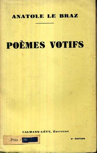 Poèmes Votifs. 5e Édition.