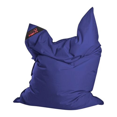 Coussin géant Big Foot bleu