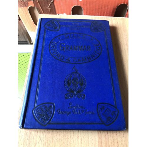 The Oford And Cambridge Grammar And Analysis Of The English Language