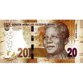 Afrique Du Sud 2016 Billet Neuf Unc De 20 Rand Pick 139b