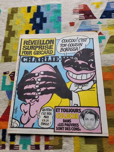 Charlie Hebdo N° 476. Réveillon Surprise Pour Giscard. 26 Décembre 1979