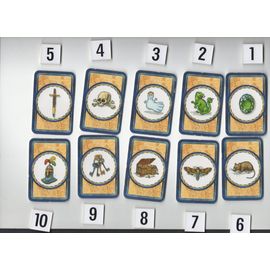 1 Carte Pour Jeu Labyrinthe