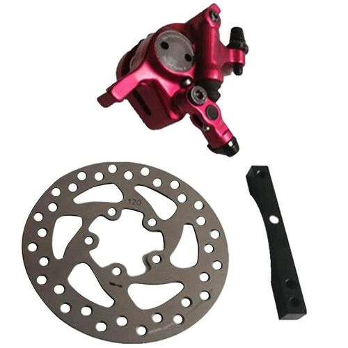 Système De Frein À Disque Électrique 120mm Disque De Frein À Disque Pour M365 Metal