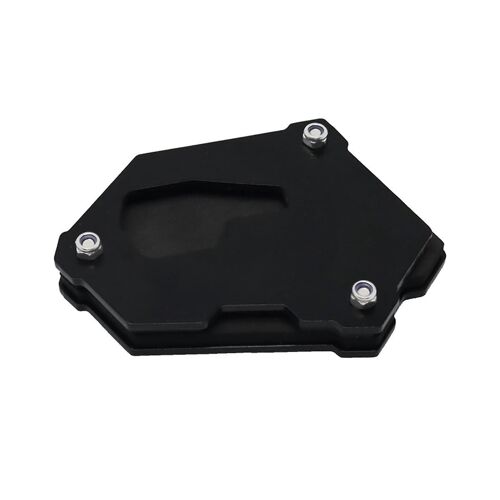 Motorcycle Kickstand Foot Side Stand Extension Pad Support Plate For Klr 650 Klr650 2021 2022(Black
