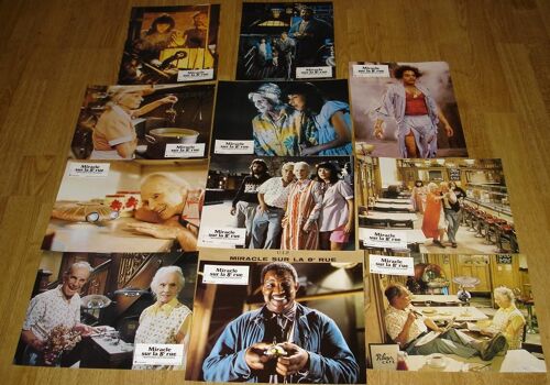 Miracle Sur La 8ème Rue - Jeu De 11 Photos D'exploitation Cinématographique - Un Film De Steven Spielberg, Matthew Robbins Avec Hume Cronyn, Jessica Tandy, Frank Mcrae, Elizabeth Peña - Année 1987