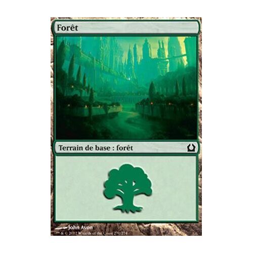 Foil - Forêt - Retour Sur Ravnica - Magic Mtg - C - 270