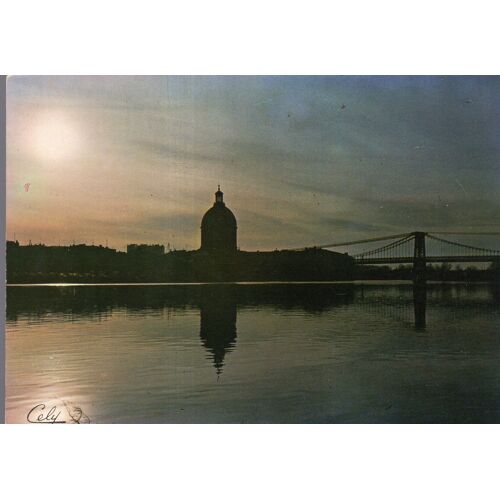 Carte Postale De Toulouse (Haute Garonne) Coucher De Soleil Sur La Garonne