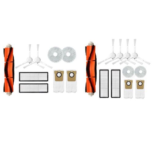 Kit d'accessoires pour aspirateur Robot Dreame S10/S10 Pro, brosse latérale principale, filtre HEPA, sac à poussière en tissu, nettoyage des sols