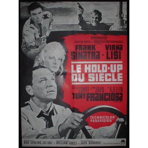 Frank Sinatra * Le Hold-Up Du Siècle - Marriage On The Rocks * Film 1965 Jack Donohue - Affiche De Cinéma Originale - 60x80 Cm * Original Movie Poster * Frank Sinatra ; Virna Lisi ; Richard Conte