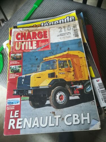 Charge Utile 216 De 2010 Mercedes Unimog,Berliet Gbh,Boner,Van Hool,Riffaud