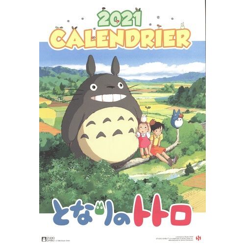 Calendrier Studio Ghibli - Edition 2021