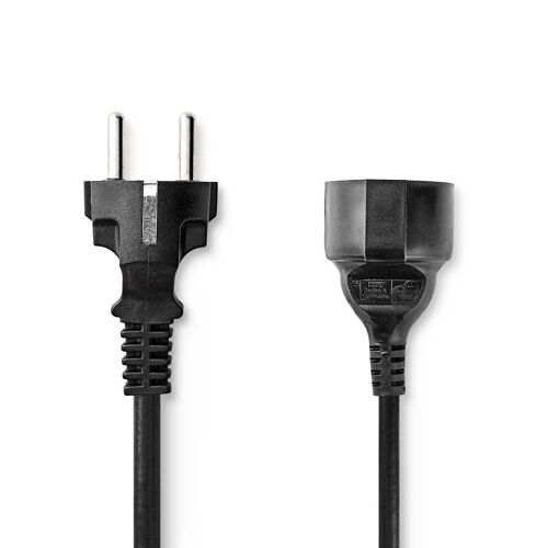 Nedis Cegl10200bk50 Câble électrique Noir 5 M Cee7/7