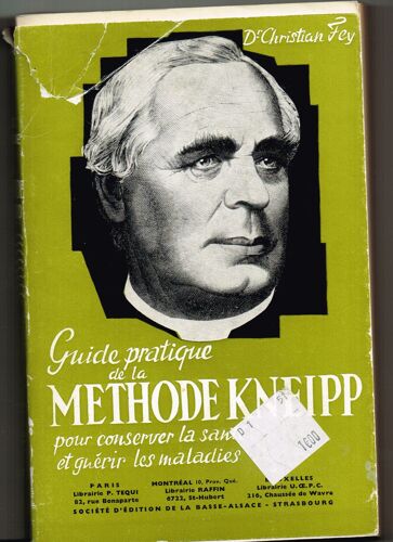 Guide Pratique De La Methode Kneipp Pour Conserver La Sante Et Guerir Les Maladies