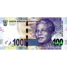 Afrique Du Sud 2016 Billet Neuf Unc De 100 Rand Pick 141b