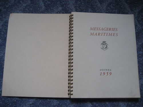 Annuaire Maritime Et Agenda 1959