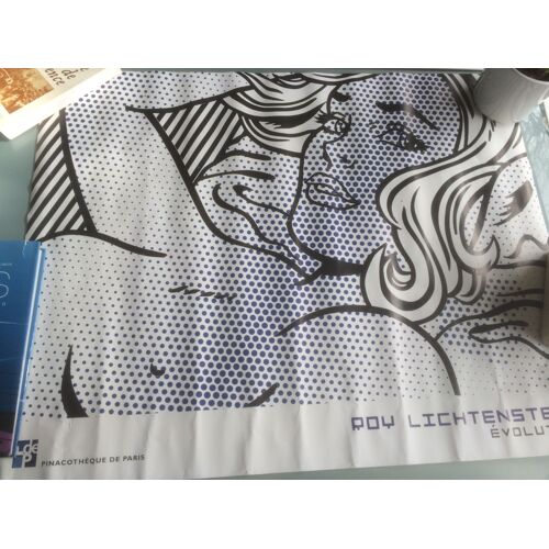 Affiche Roy Lichtenstein " Evolution" 2007