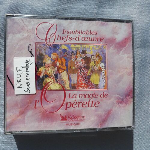 Reader's Digest Coffret 3 Cd La Magie De L Operette  61 Chefs D Oeuvre Inoubliables
