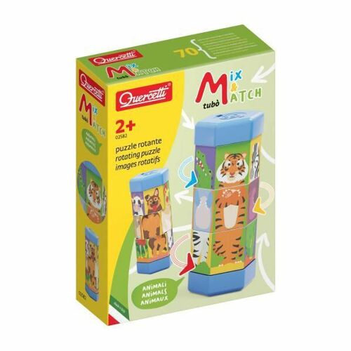 Quercetti Tubò Mix & Match Animaux