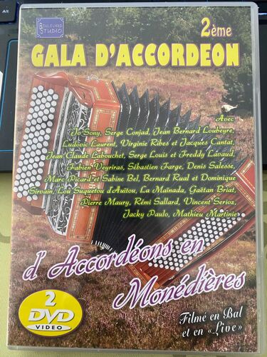 Dvd 2 Eme Gala D’Accordéon 