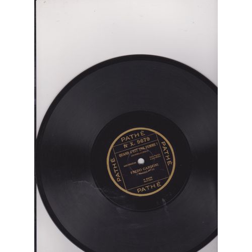 78/25 78 Rpm 25 Cm Diamètre - Quand C Est Une Femme (Borel Clerc ) - Les Papillons De Nuit Gabaroche