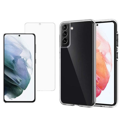 Protection Intégrale 360 Degres Samsung Galaxy S22 5g : Coque Gel De Protection En Tpu Invisible Arrière Transparente Et Protection Écran Classique Samsung Galaxy S22 5g - Accessoires Pochette Case