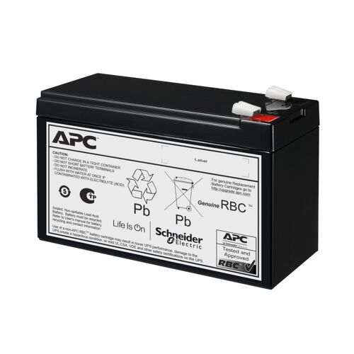 Cartouche de batterie de rechange APC #177 - Batterie d'onduleur - Acide de plomb - 9000 mAh - noir