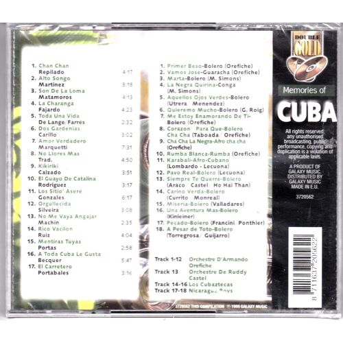 Memories Of Cuba