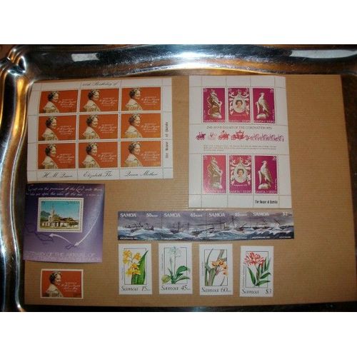 Iles Samoa Joli Lot Timbres Neufs C9