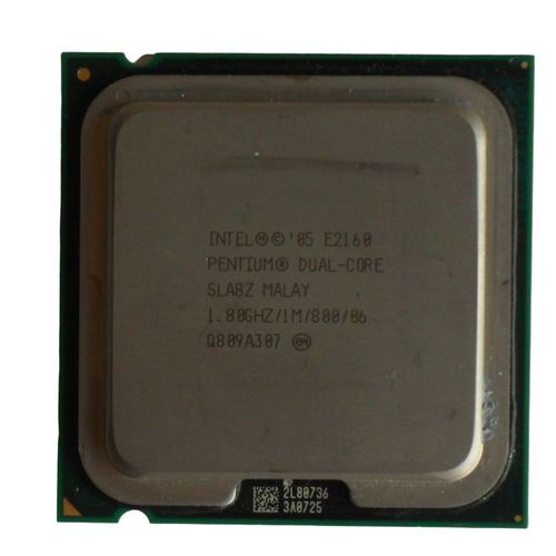 Processeur Intel 65 E2160 PENTIUM DOUBLE Coeur SLABZ MALAIS 1,80 GHz/1 mégapixel/888/86 0809A307 2L80736 3A0725